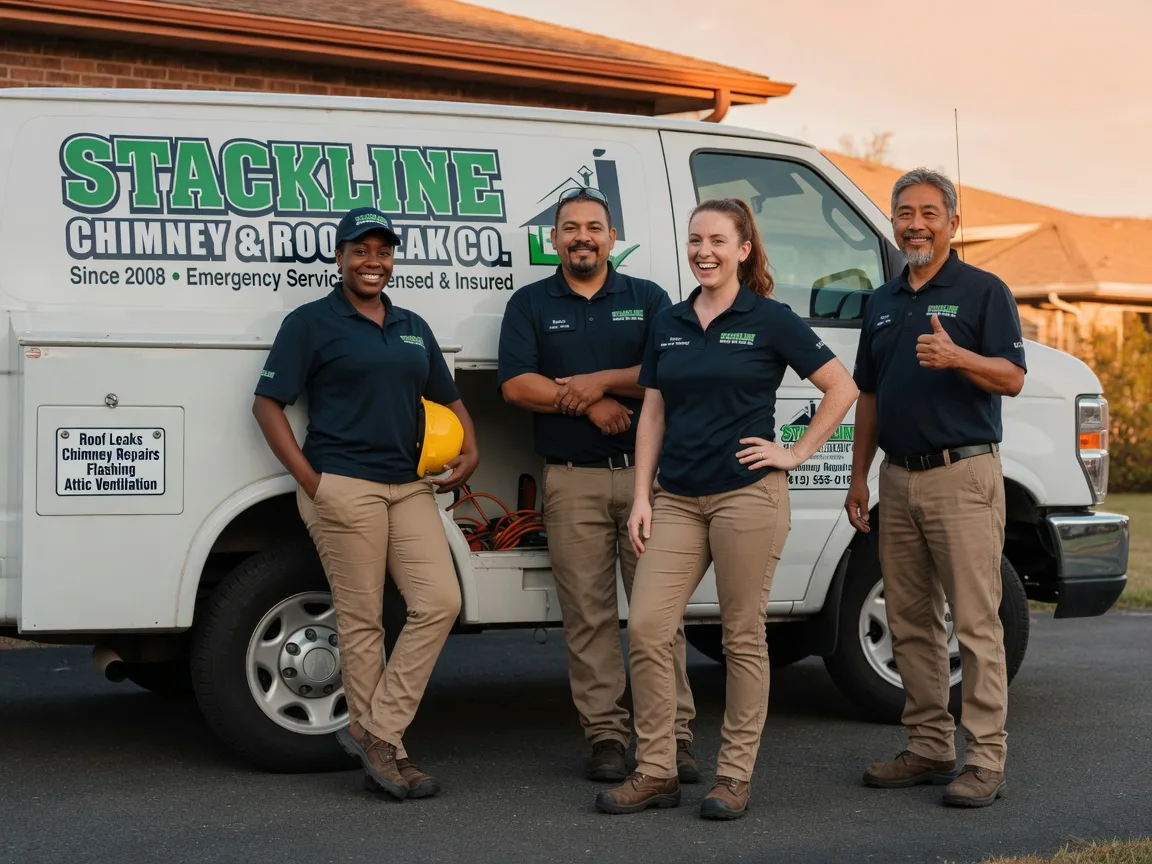 Chimney flashing repair company in Shobonier, IL